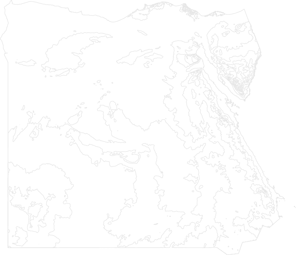 Egypt Contour Map