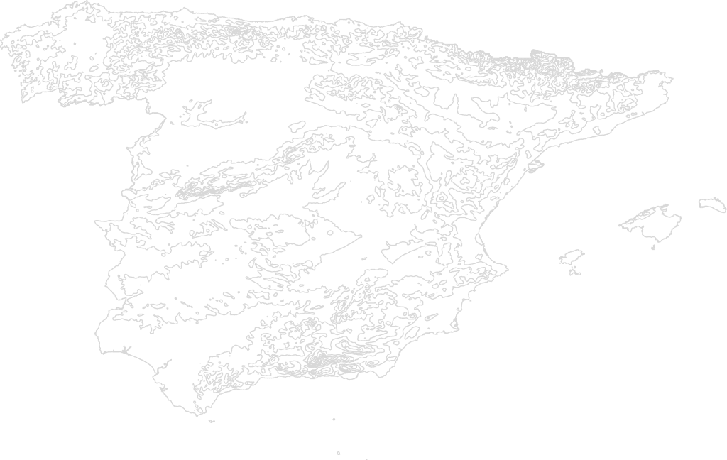 France Contour Map 2