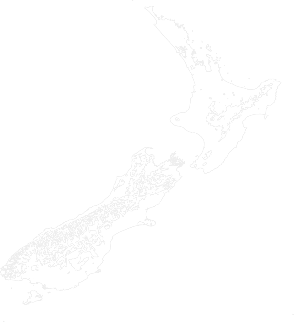 New Zealand contour map travelstore