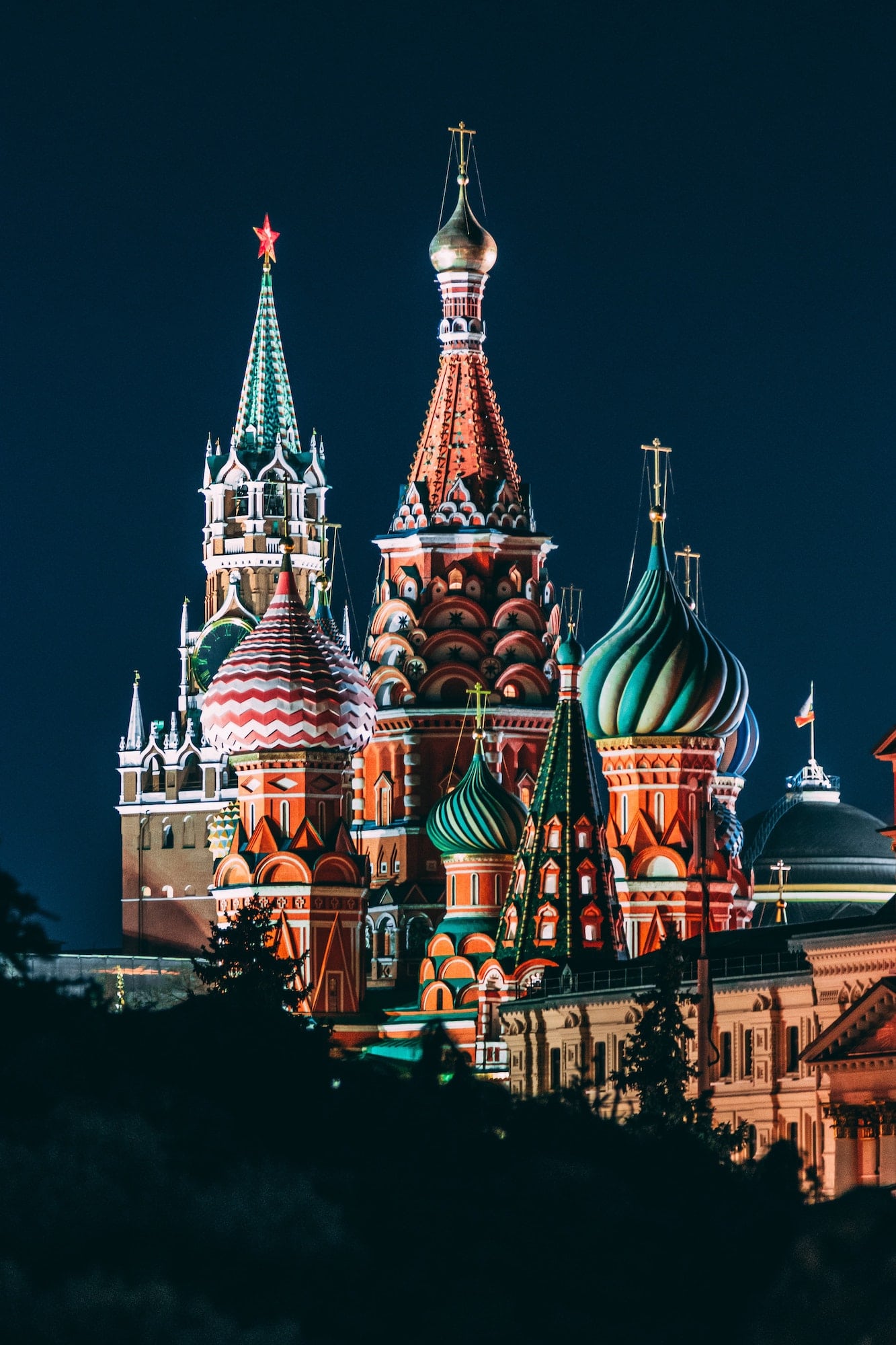 russia moscow basil's cathedral