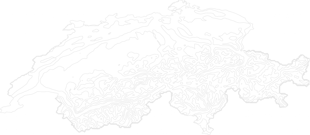 Switzerland Contour Map