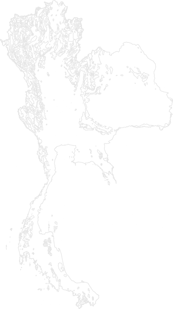 Thailand Contour Map