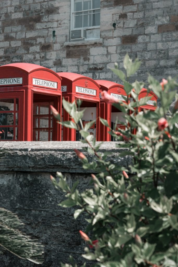 bermuda telephone box