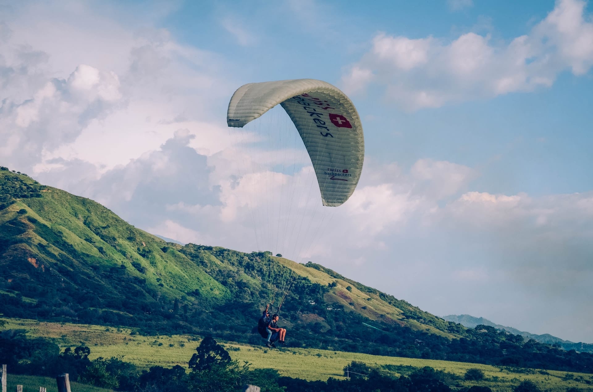 Paragliding in Santa Helena, Colombia