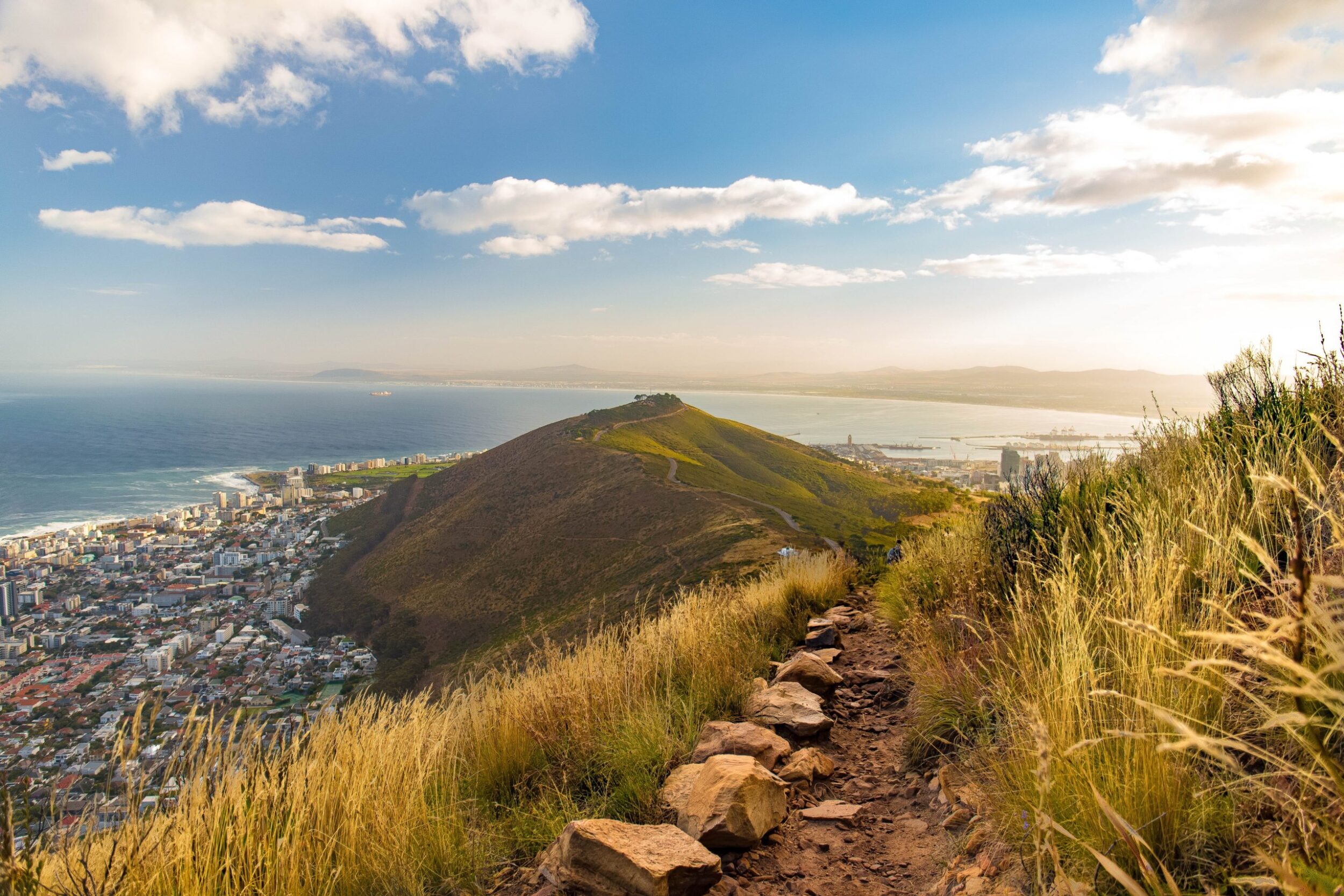 views above Cape Town South Africa