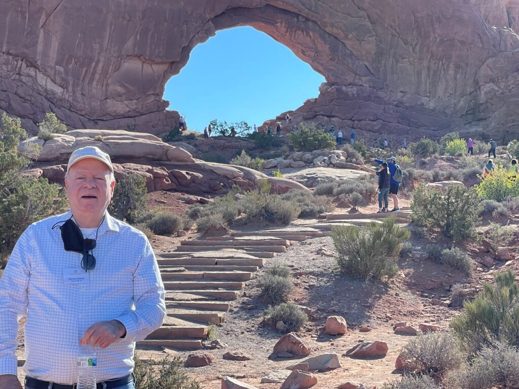 Hilton Smith at Arches National Park