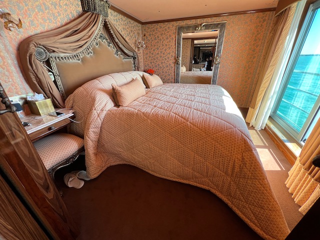 Suite bedroom on Uniworld  La Venezia