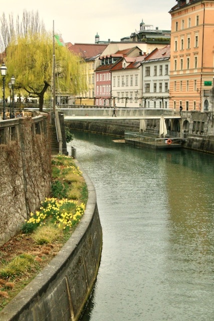Beautiful downton Ljubljana, Slovenia