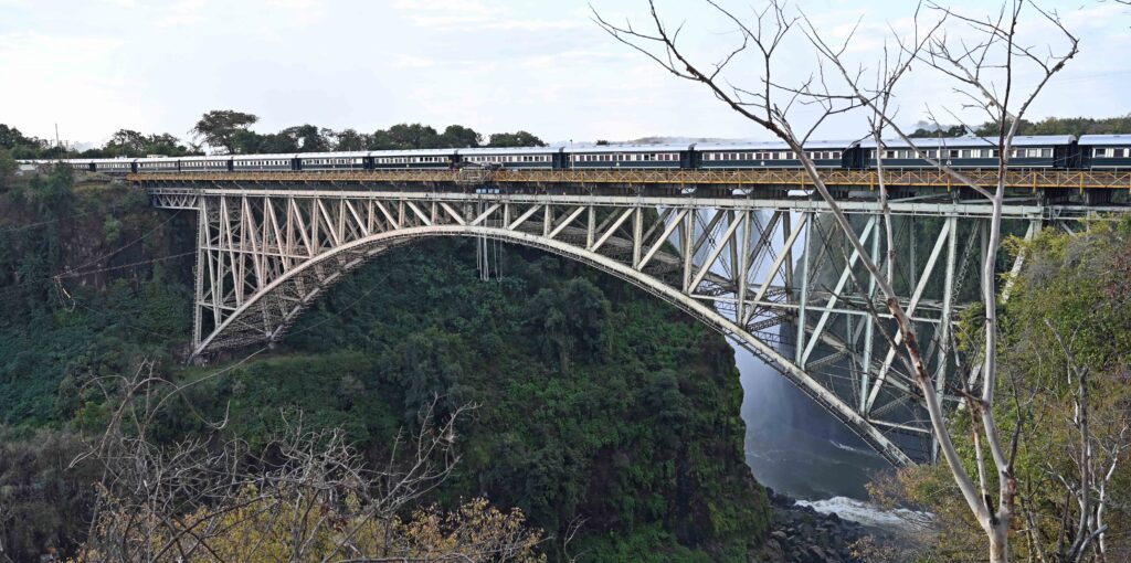 Rovos Rail train in Southern Africa