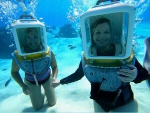 underwater in Tahiti