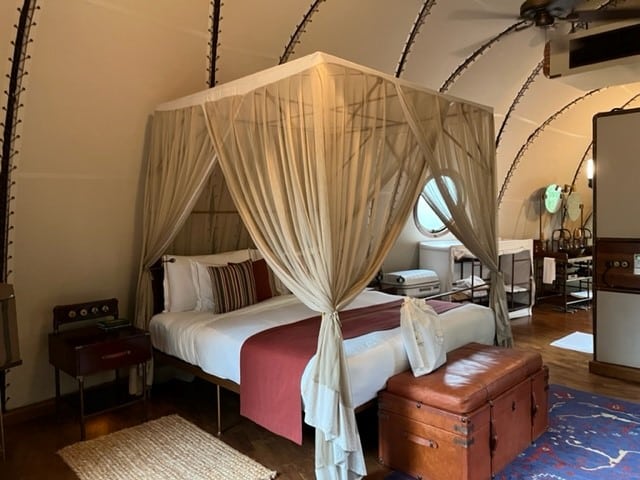 Yala National Park tented lodge in Sri Lanka