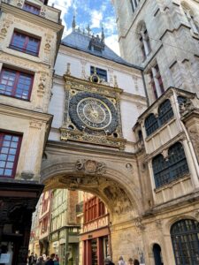 Rouen's old clock