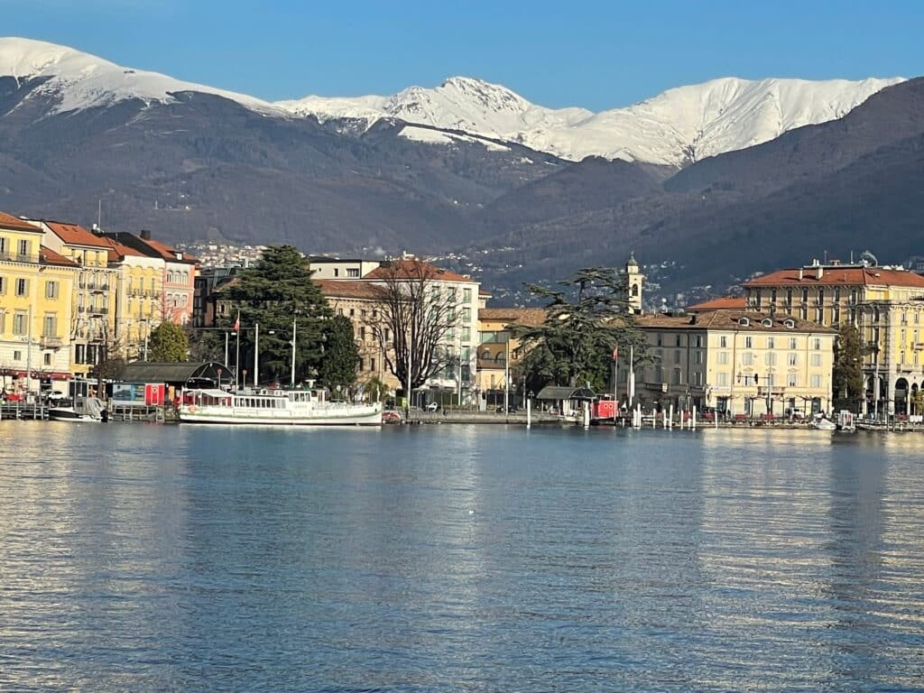 Picturesque Lugano in Switzerland