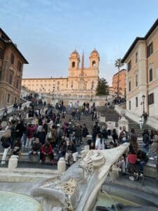 Spanish Steps in Florence, Italy