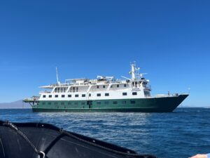 Christine Chalmers UnCruise to Baja California ship