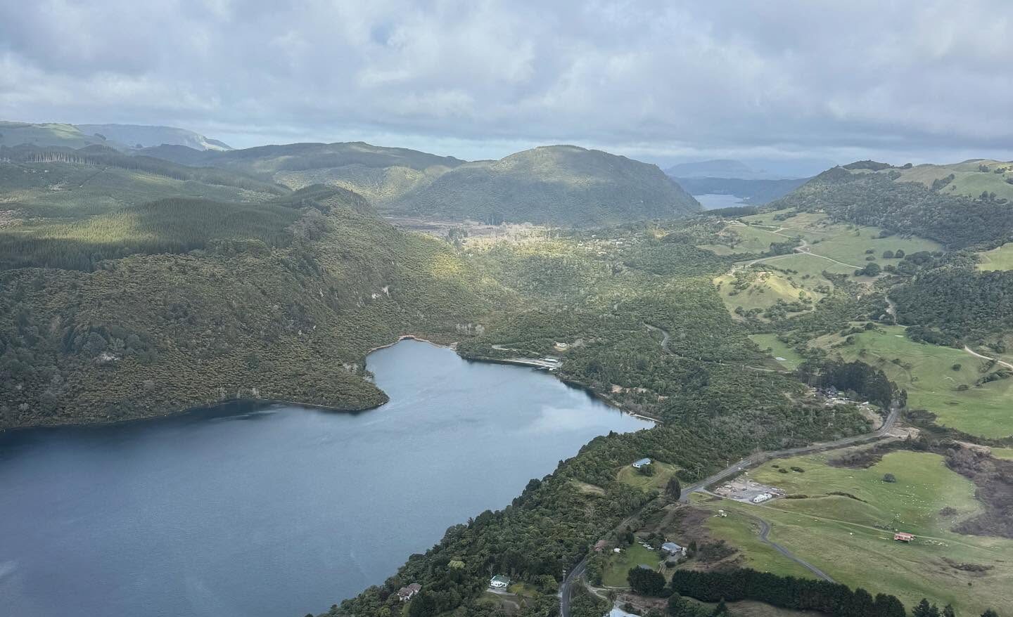 Wendy Sandridge New Zealand Rotorua North Island Helicopter Ride 5